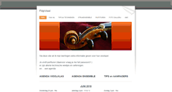 Desktop Screenshot of filipviool.com